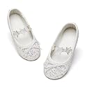 GINFIVE Toddler Girls Dress Shoes Little Girls Mary Janes Ballerina Flats Shoes Toddler