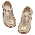 GINFIVE Toddler Girls Mary Jane School Oxford Dress Flat Shoes for Wedding