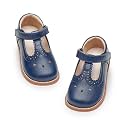 GINFIVE Toddler Girls Mary Jane School Oxford Dress Flat Shoes for Wedding