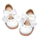 GINFIVE Toddler Girls Mary Jane School Oxford Dress Flat Shoes for Wedding