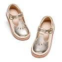 GINFIVE Toddler Girls Mary Jane School Oxford Dress Flat Shoes for Wedding