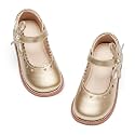 GINFIVE Toddler Girls Mary Jane School Oxford Dress Flat Shoes for Wedding