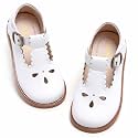 GINFIVE Toddler Girls Mary Jane School Oxford Dress Flat Shoes for Wedding