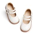 GINFIVE Toddler Girls Mary Jane School Oxford Dress Flat Shoes for Wedding