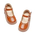 GINFIVE Toddler Girls Mary Jane School Oxford Dress Flat Shoes for Wedding