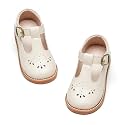 GINFIVE Toddler Girls Mary Jane School Oxford Dress Flat Shoes for Wedding