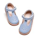 GINFIVE Toddler Girls Mary Jane School Oxford Dress Flat Shoes for Wedding
