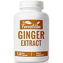 Ginger Root Capsules 1000mg, Potent Ginger Extract Powder, 120 Vegan Capsules, 2 Month Supply, Non-GMO and Gluten Free Ginger Supplement