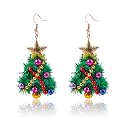 Gingerbread Earrings for Women Christmas Earrings Dangle Holiday Earrings Christmas Jewelry