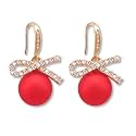 Gingerbread Earrings for Women Christmas Earrings Dangle Holiday Earrings Christmas Jewelry