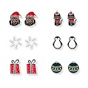 Gingerbread Earrings for Women Christmas Earrings Dangle Holiday Earrings Christmas Jewelry