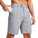 GINGTTO Mens Chino Shorts Slim Fit 9" Stretch Athletic Shorts