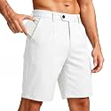 GINGTTO Mens Chino Shorts Slim Fit 9" Stretch Athletic Shorts