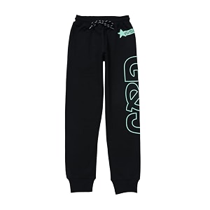 Gini Jony Boys Black Track Pant
