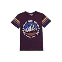 Gini amp Jony Boys Purple Printed Cotton