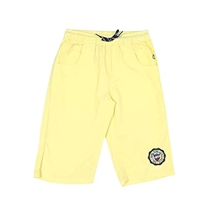 Gini Jony Boys Yellow Solid Cotton