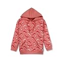 Gini &amp; Jony Girls Pink Printed Fleece Full Sleeves Sweat Shirt