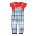 Gini amp Jony Girls Round Neck Checked