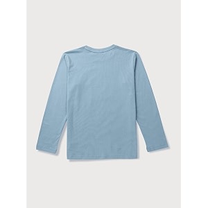 Gini and Jony Boys Grey Printed Cotton