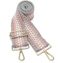 GINJKGO Purse Straps Replacement Crossbody - Adjustable Bag Strap for Purses, Wide Shoulder Strap for Women Guitar Purses