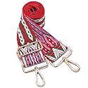 GINJKGO Purse Straps Replacement Crossbody - Adjustable Bag Strap for Purses, Wide Shoulder Strap for Women Guitar Purses