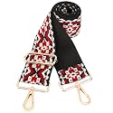 GINJKGO Purse Straps Replacement Crossbody - Adjustable Bag Strap for Purses, Wide Shoulder Strap for Women Guitar Purses