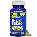 Ginkgo Biloba Supplement w/ Ginseng 200mg & Bacopa Monnieri - 60 Capsules