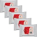 GINNI CLEA Cleansing Makeup Remover Wipes | Effortlessly Erase Makeup, Hydrate &amp; Soothe Skin, Wet Tissues for Face Moisturizing and Gentle Purifying (Pack of 5, 30 Wipes each)