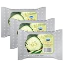 GINNI CLEA Cleansing &amp; Makeup Remover Wipes, Wet Tissues for Face Moisturizing | Effortlessly Erase Makeup, Hydrate &amp; Soothe Skin With Cucumber Freshness (Pack of 3-90 Wipes)