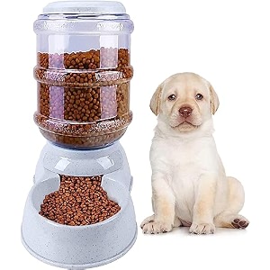 gion dog cat puppy kittens automatic food feeder auto pet feeder cat food dispenser food feeder self-dispensing feeding bowl 1pcs