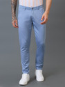 GIORDANO Slim Fit Men Blue Trousers
