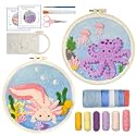 Gipony Embroidery kit for BeginnersPunch Needle Kits
