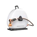 Giraffe Tools Ground-Mounted Retractable Garden Hose Reel, 5/8" x 92FT