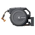 Giraffe Tools Retractable Garden Hose Reel 5/8 inch x 90 ft Auto Rewind
