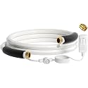 Giraffe Tools 15FT Heated Water Hose for Drinking with GFCI &amp; Energy Saving Thermostat, 5/8-Inches Lead and BPA Free Heated Garden Hose Withstand Down to -20℉