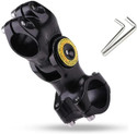 girik Handlebar Jaw Clamp Camera Mount (Black)