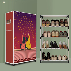 GirjaHub Plastic Shoe Stand
