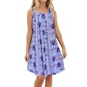 Girl's Beach Swim Cover Up Summer Sleeveless Tank Halter Dresses