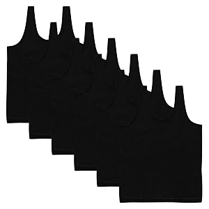 Girls Cotton Slip Pack of 6