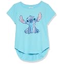 Girl's Lilo &amp; Stitch Floral Ukulele Dance T-Shirt