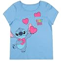 Girl's Lilo &amp; Stitch Floral Ukulele Dance T-Shirt