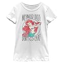 Girl's The Little Mermaid Ariel Hair Don't Care T-Shirt