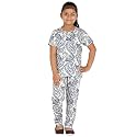 Girl's Navy Color Suit and Set