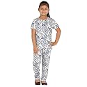 Girl's Navy Color Suit and Set