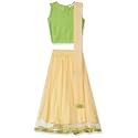 Girl's Polycotton Lehanga Set