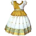 Girl39s Silk Readymade Traditional Lehenga Choli with-KERALA