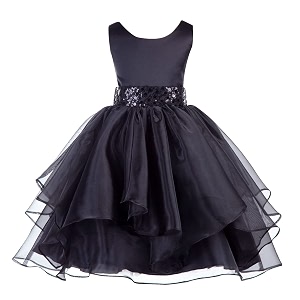 Girls Synthetic A-Line Maxi Dress