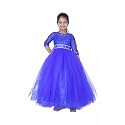 Girl39s Synthetic A-Line Maxi Dress