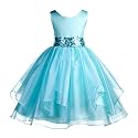 Girl39s Synthetic A-Line Maxi Dress