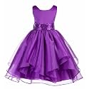 Girl39s Synthetic A-Line Maxi Dress